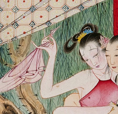 莱城-迫于无奈胡也佛画出《金瓶梅秘戏图》，却因此成名，其绘画价值不可估量